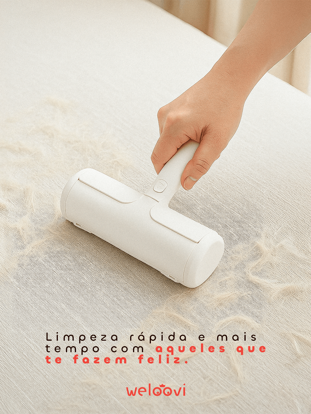 FluffyGone Roller 2.0™ - Menos bagunça, mais amor