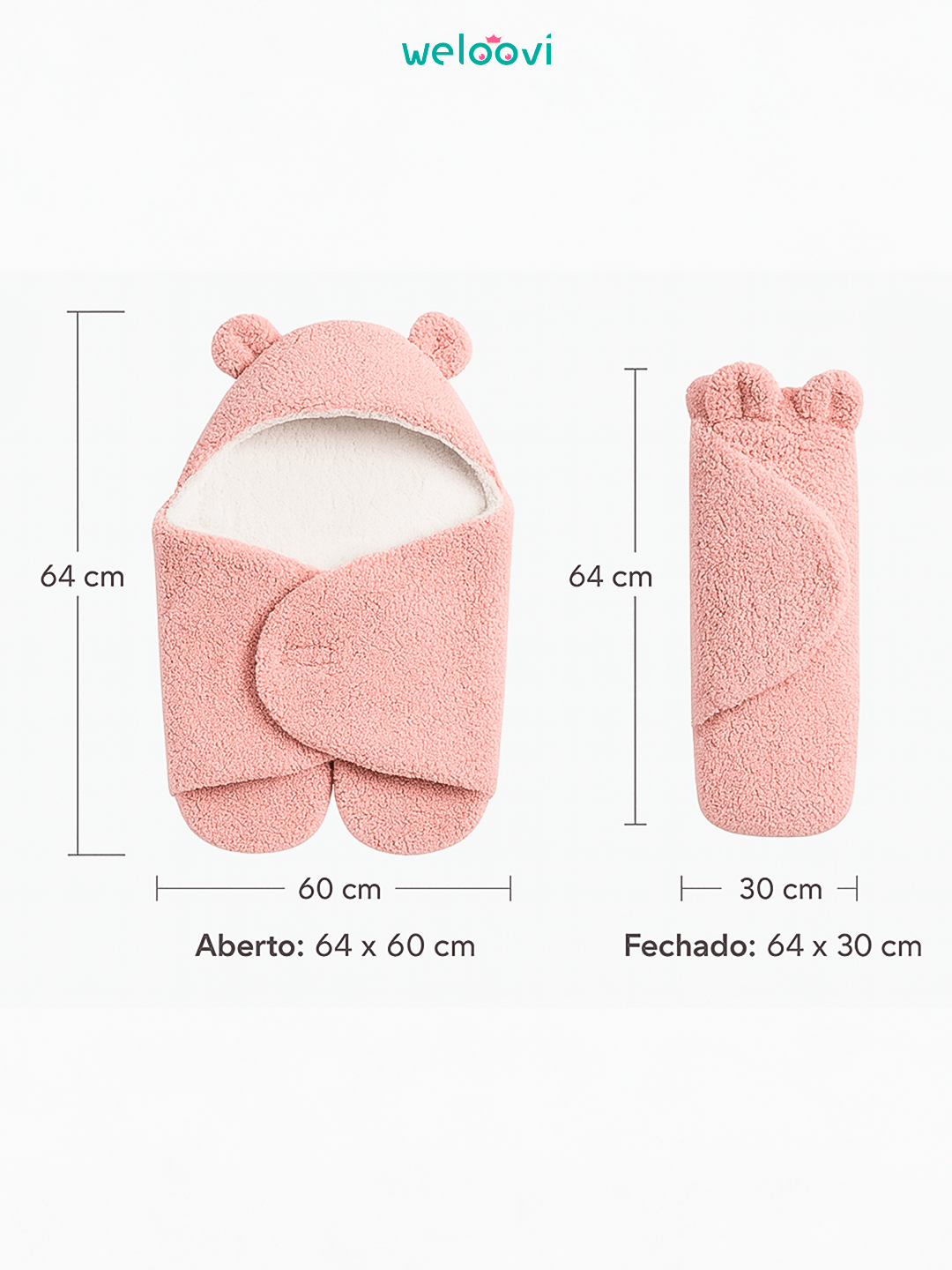 Saco de dormir para bebê SleepSack - Quentinho a noite toda, sem coberta solta.