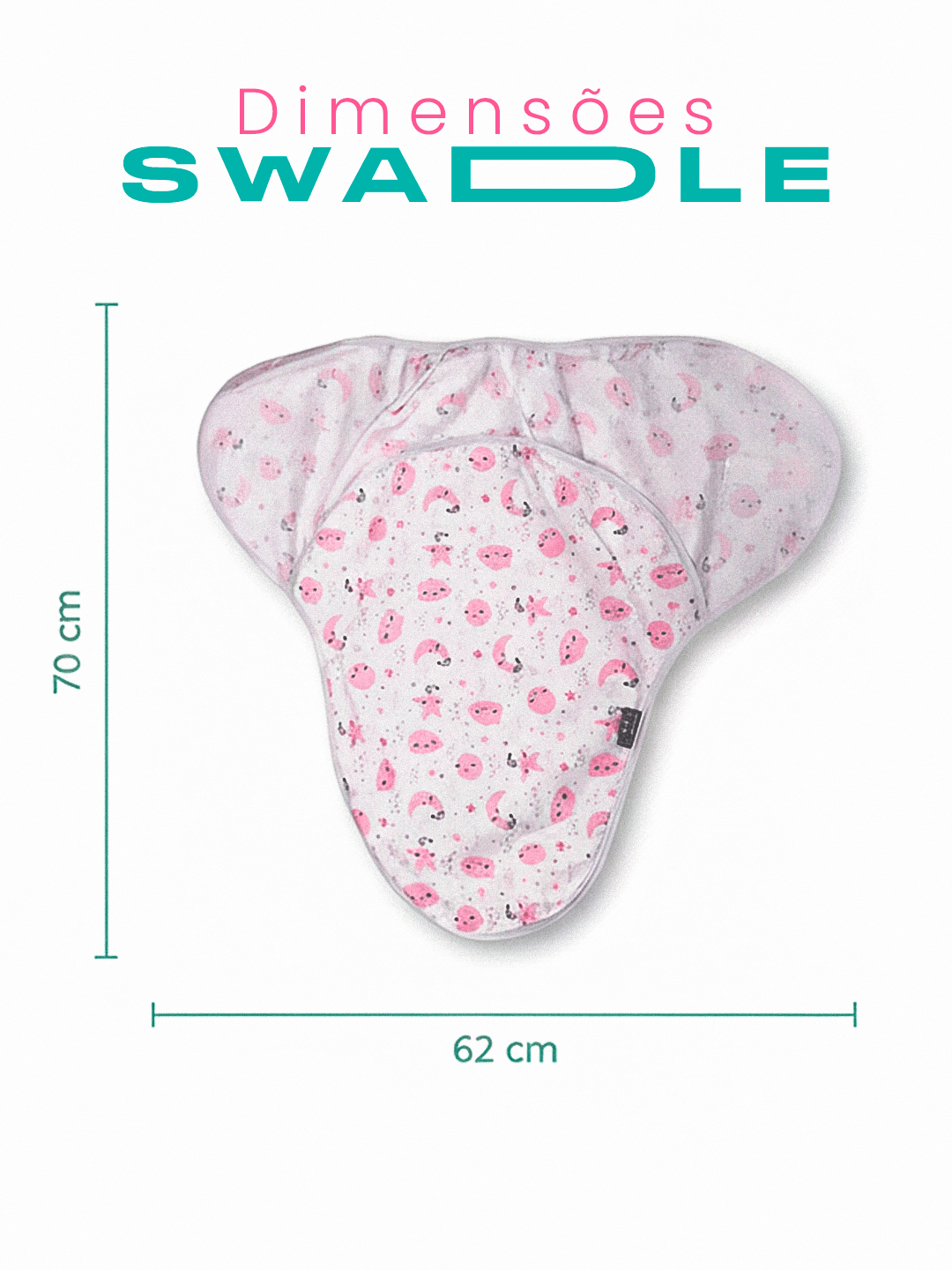 Swaddle Toque de Colo - O abraço que acalma em segundos.